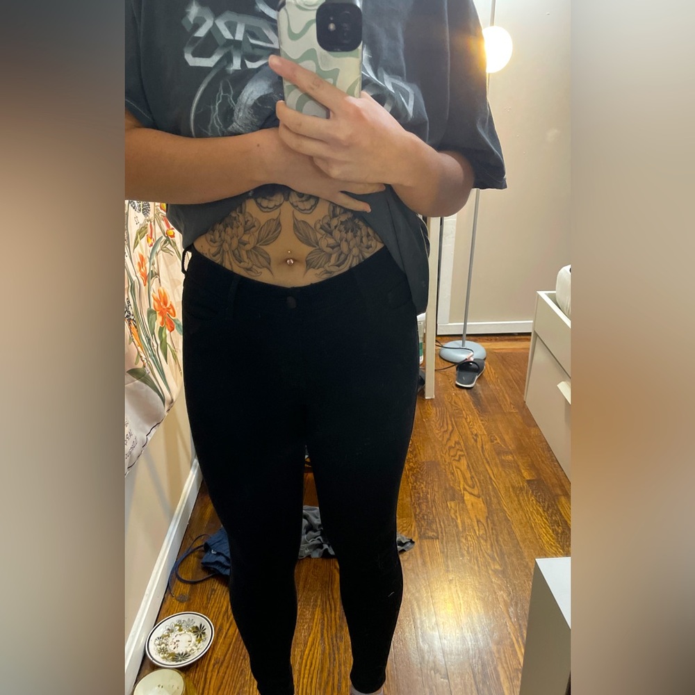 Hollister Black Skinny Jeans